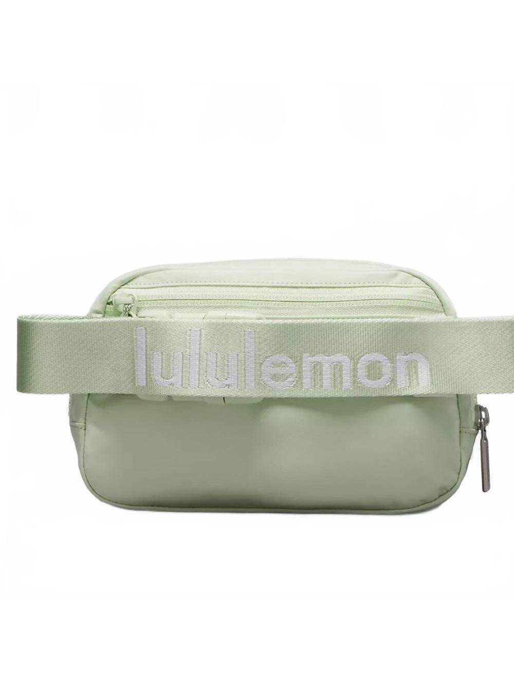 Lululemon Everywhere Belt Bag LU9AYNS Kohlrabi Green White NWT - Picture 2 of 7